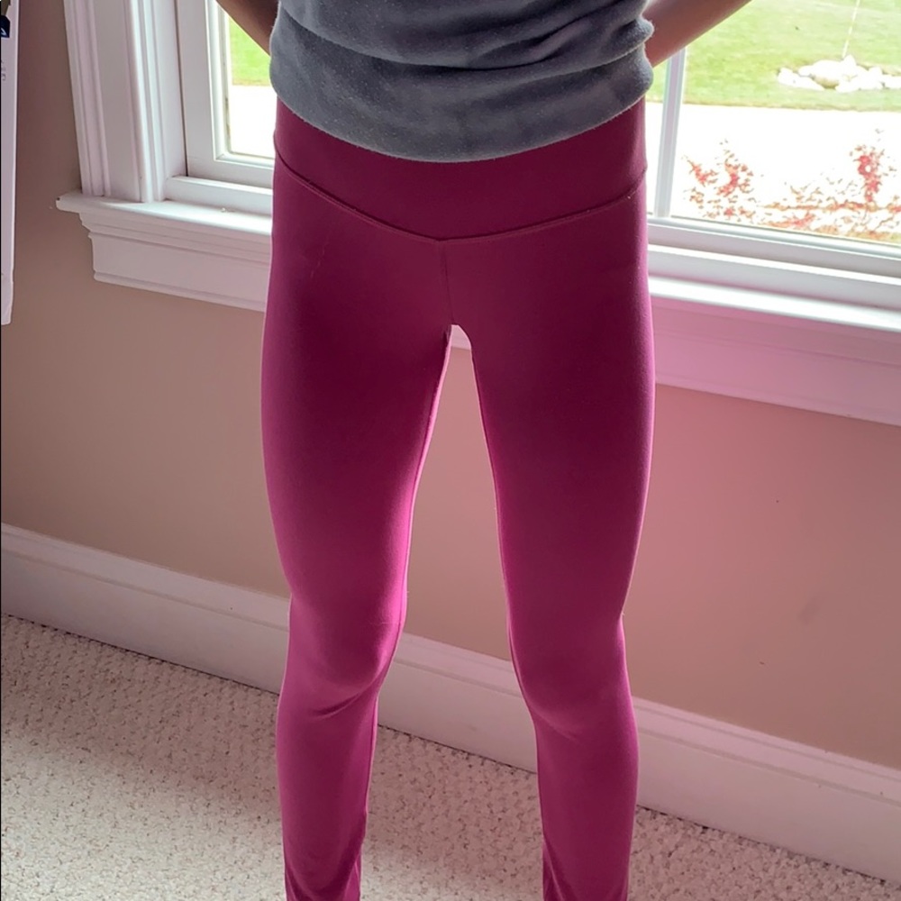 Lululemon Ivivva Pink Leggings
